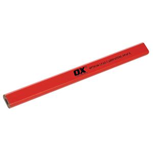 OX Trade Medium Lead Carpenters Pencils - Box of 10 - Includes Sharpener - OX-T022910